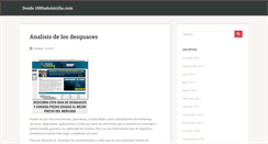 Desktop Screenshot of 1000adomicilio.com