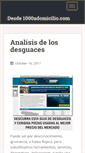 Mobile Screenshot of 1000adomicilio.com